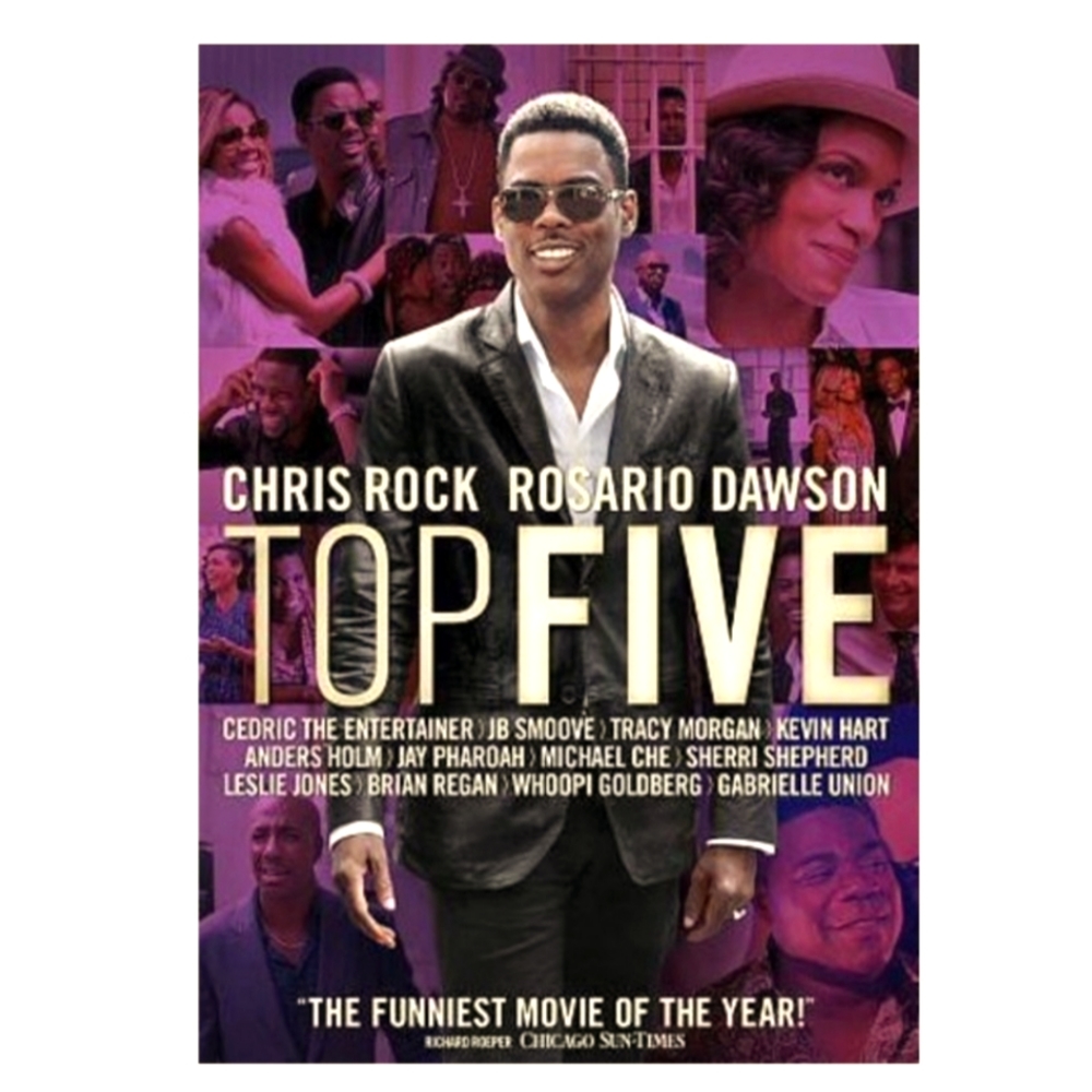 NEW "Top Five" DVD Movie Starring Chris Rock, Rosario Dawson, Kevin Hart & More!